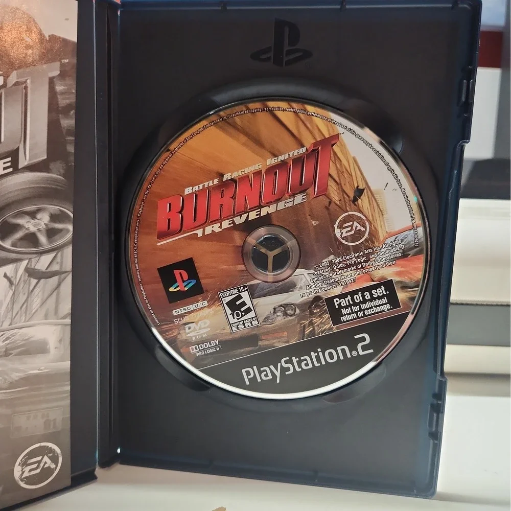 Burnout Revenge (PlayStation 2 Ps2) VGC Black Label CIB Complete & Tested